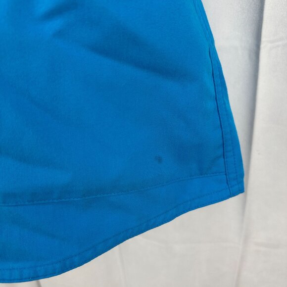 Nrg By Barco Womens Scrub Top With Pockets Blue Size M - Picture 5 of 8